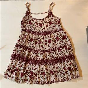 Brandy Melville rose designed dress